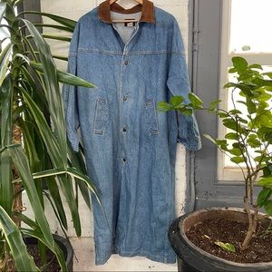 Vintage Denim Duster